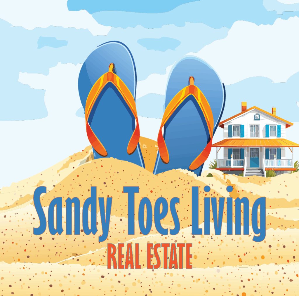 Sandy Toes Living logo design